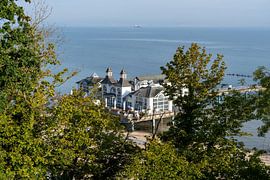 Seebrücke Ostseebad Sellin on the island of Rügen in Mecklenburg-Western Pomerania by Thilo Wagner