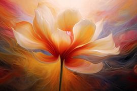 Fleurs abstraites sur Bert Nijholt