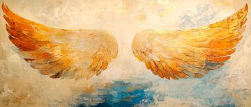Angel wings art by Poster Art Shop