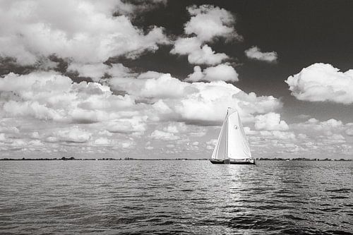 Zeilen op het Tjeukemeer