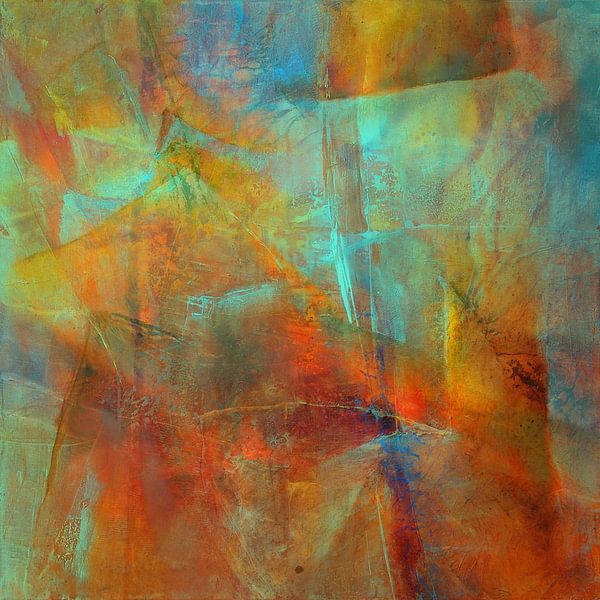 Fantasy in red and green by Annette Schmucker