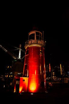 Oude vuurtoren Hoek van Holland van Mark de Groot