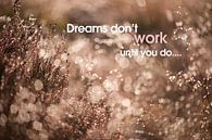 Quote: Dreams don't work until you do... van Andrea Gulickx thumbnail