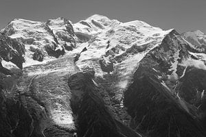 Mont Blanc massief van Menno Boermans