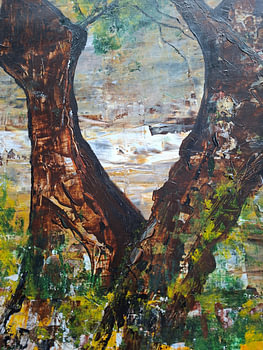 Les arbres.
