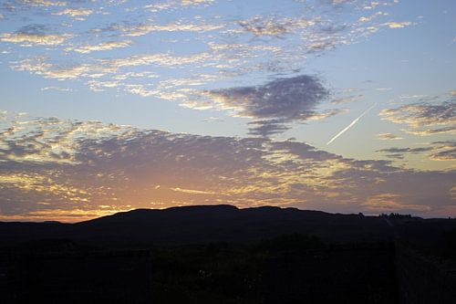 Zonsondergang in Portree, Isle of Skye