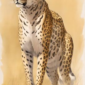 Stolzer Leopard von DeVerviers