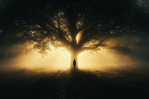 het magische spirituele bos