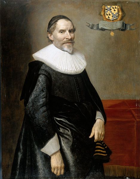 Portret van François van Aerssen, Michiel Jansz. van Mierevelt van Meesterlijcke Meesters