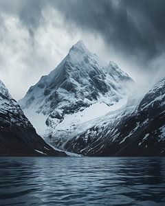 Berglandschaft im Winter