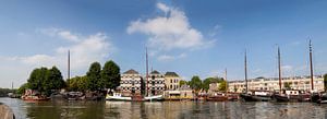 Panorama du port intérieur de Gouda