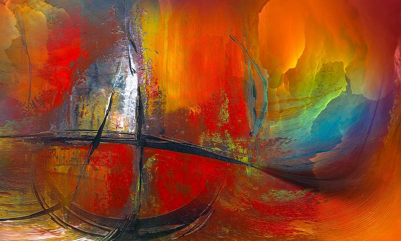 Abstrakte Wege by Katarina Niksic