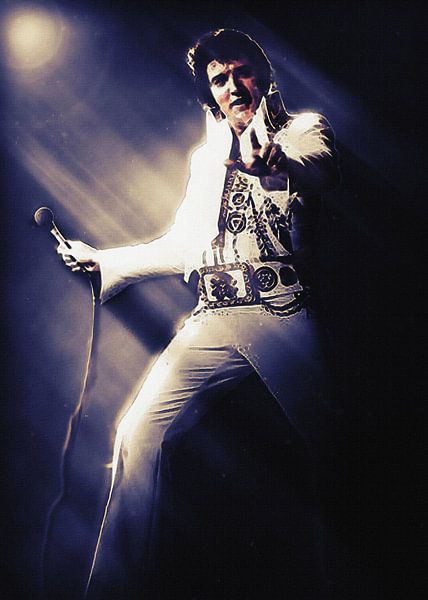 Superstars Elvis Presley (Live Memphis) von Gunawan RB