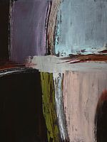 Echoes of Horizons — Abstract Mixed Media Painting