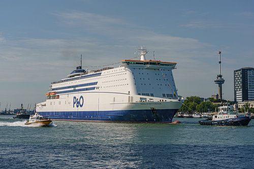 P&O Pride of Rotterdam tijdens Wereldhavendagen 2022.