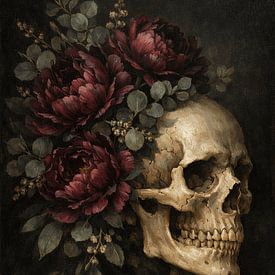 Gotisch Bloemstilleven Anatomie van Avinigav