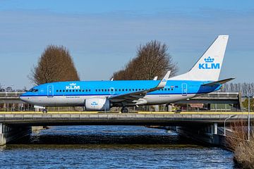 KLM Boeing 737-700 (PH-BGU). van Jaap van den Berg