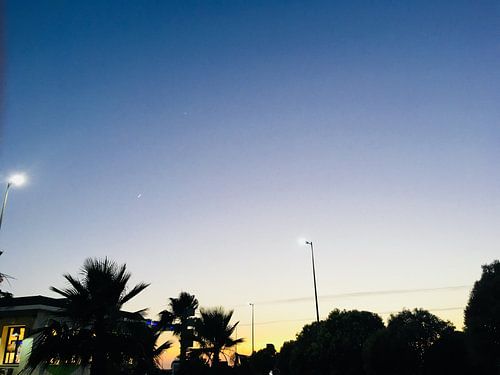 Tropisch buitenlands uitzicht