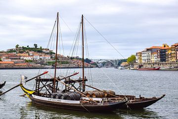 Gondels op de Douro van Sander Hekkema