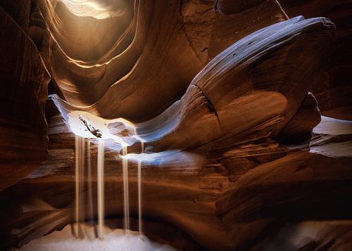 Antilopen-Wasserfall