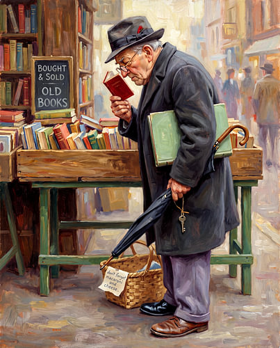 Der vergessliche Bücherliebhaber von Jan Keteleer
