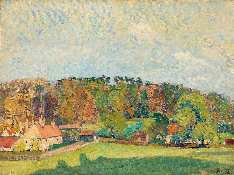 Spencer Gore-Autumn, Sussex by finemasterpiece