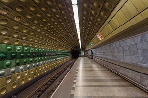 U-Bahnstation Malostranská in Prag, Tschechische Republik - 2 von Tux Photography