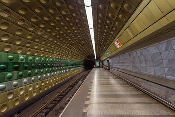 U-Bahnstation Malostranská in Prag, Tschechische Republik - 2