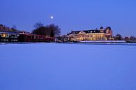 De Koninklijke Nederlandse Munt in de winter in Utrecht (2) van Donker Utrecht thumbnail