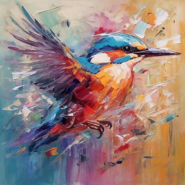 Eisvogel von Bianca ter Riet