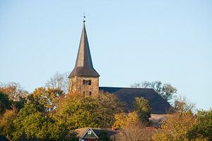 Kirche im Abendlicht, Lesum