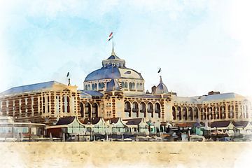 Kurhaus, Scheveningen, Südholland von Danny de Klerk