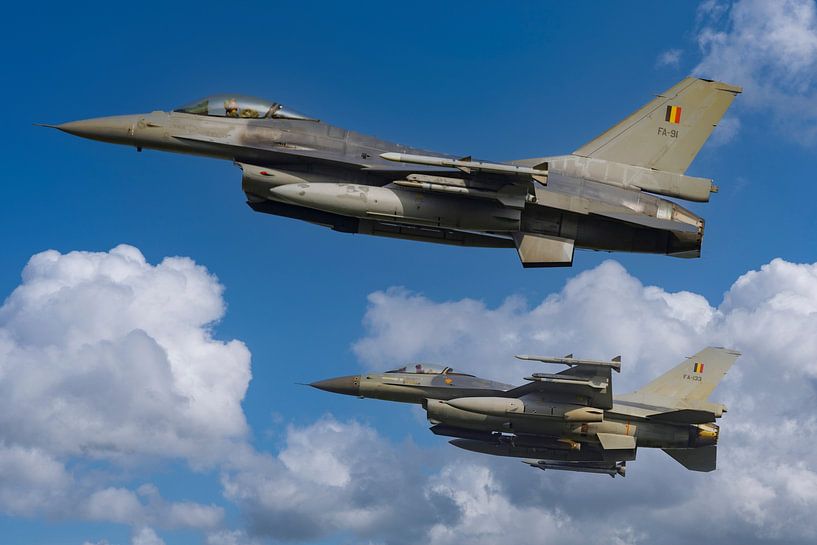 F-16 Fighting Falcon (General Dynamics F-16 Fighting Falcon), Belgium. by Gert Hilbink