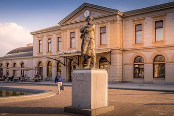 Art et mouvement : l'image et la station de Zwolle sur Bart Ros