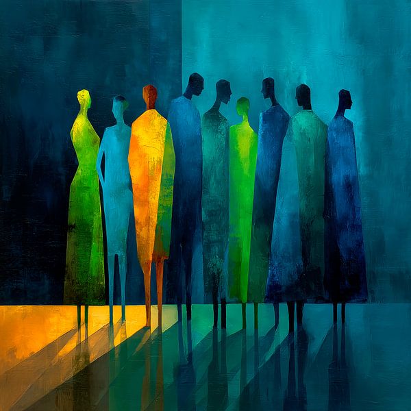 Colorful Diversity by Harry Hadders Design