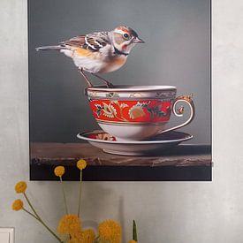 Customer photo: Cup of tea by But First Framing, on ArtFrame