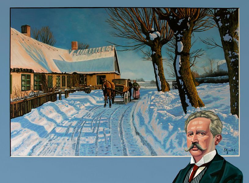 Peder Mork Monsted Malerei von Paul Meijering