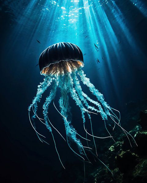 Tierportrait von fernlichtsicht