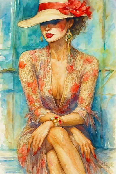 The Lady in Silence by INGO