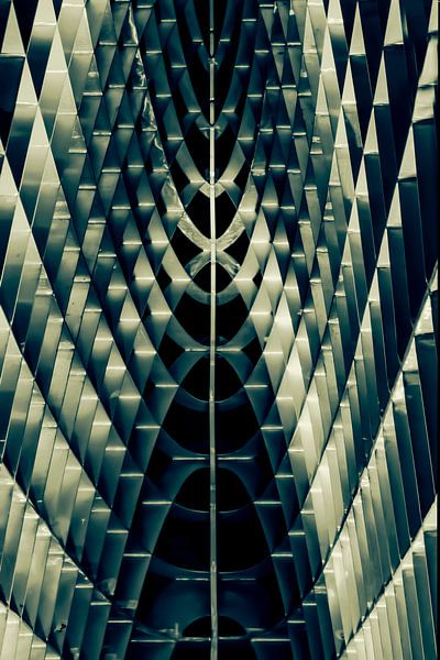 Lines game, artwork Fields of Nebula detail by Gert Hilbink