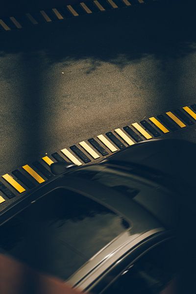 Verlassen des Parkplatzes von Roel Timmermans