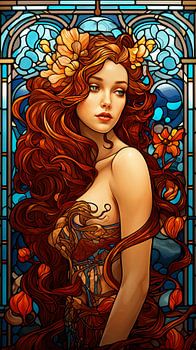 Art Nouveau (stained glass)