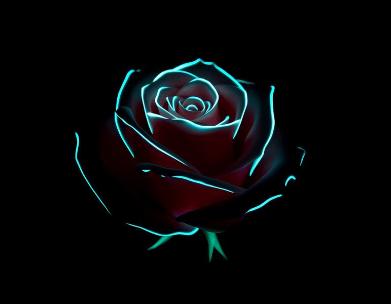 Electric Rose by Artistic