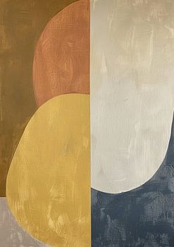 Modernes geometrisches buntes Werk