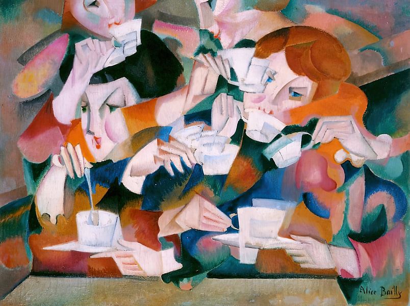 Alice Bailly - Tee, 1914 von Peter Balan