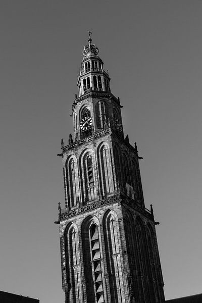 Olle Grieze (zwart-wit) 2 par Iconisch Groningen