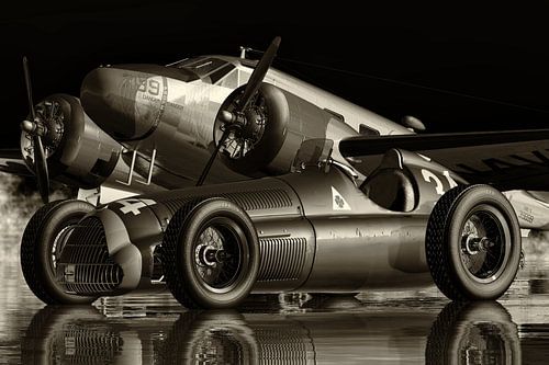 Alfa Romeo 158 Een echte sportwagen