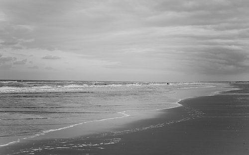 Eenzame surfer