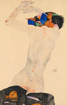 Studie einer stehenden Figur