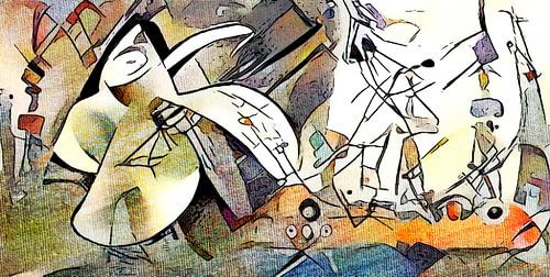 Kandinsky meets Hamburg #9